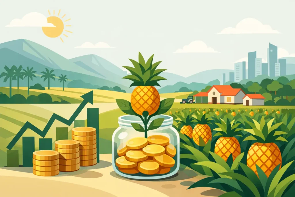 Pineapple Farm Investment That Produces
