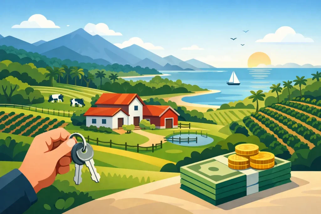 Farm for Sale Costa Rica With Income
