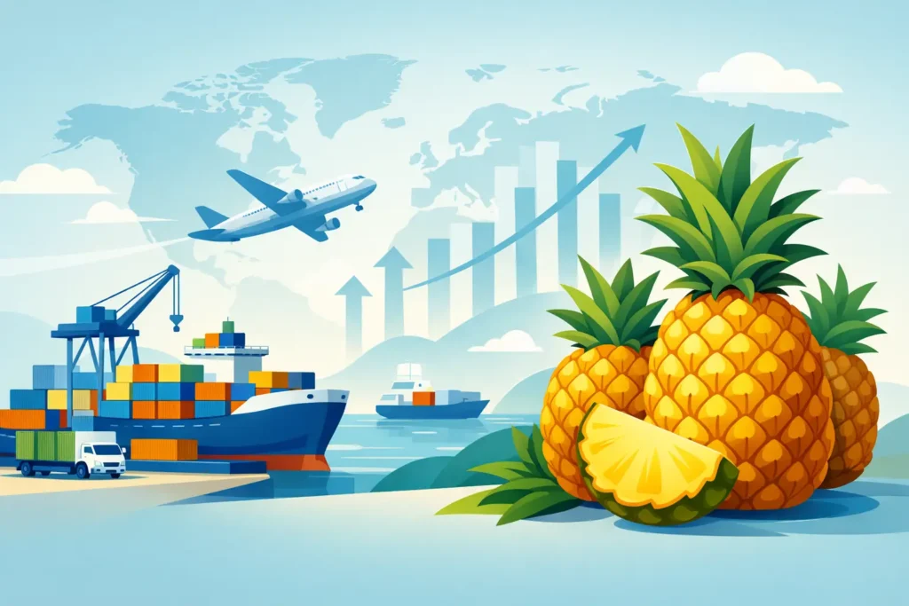Future Demand for Export Pineapples