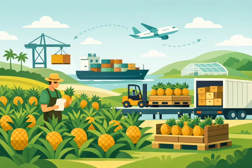 Guide to Pineapple Export Farming
