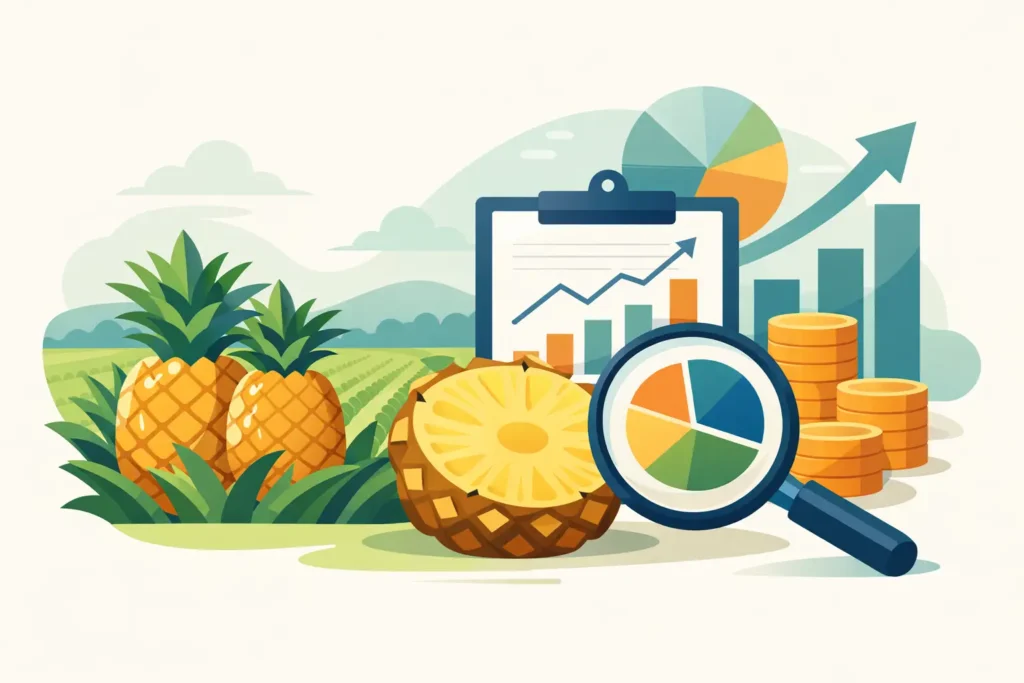 How to Analyze Pineapple Crop Margins