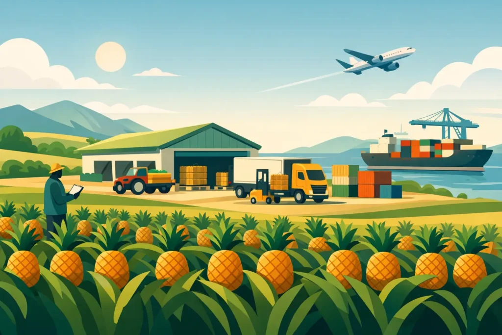 Pineapple Export Farm Example That Cash Flows