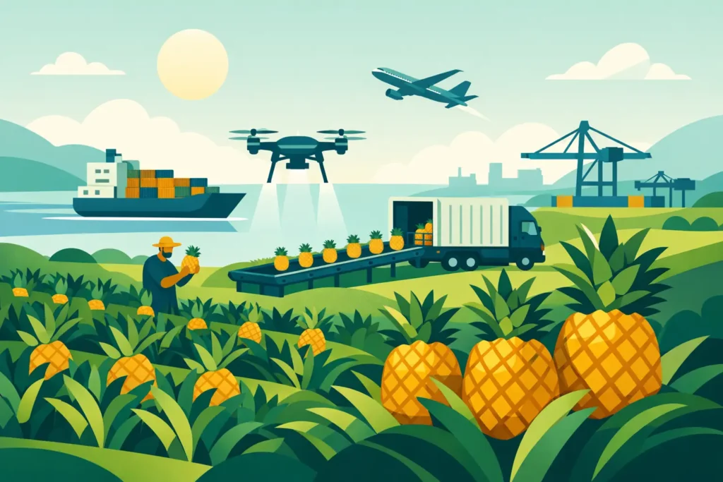 The Future of Export Pineapple Farming
