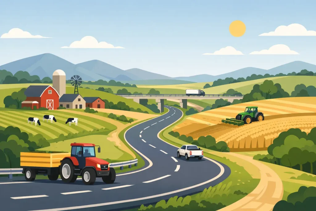 Why Road Access Matters for Farms