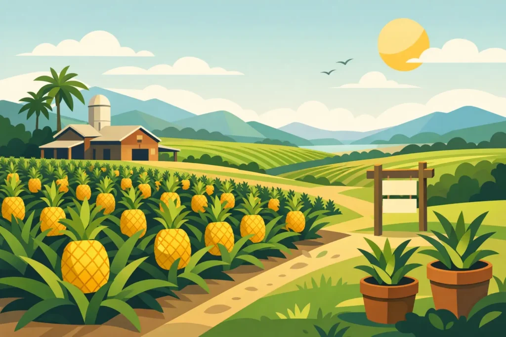 Pineapple Farm for Sale With Room to Grow